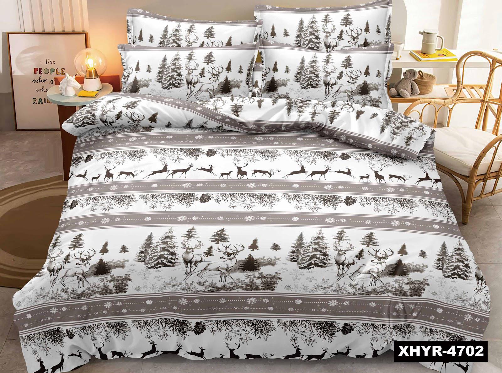 Комплект постільної білизни байка євро 200x220 см Білий (4702)