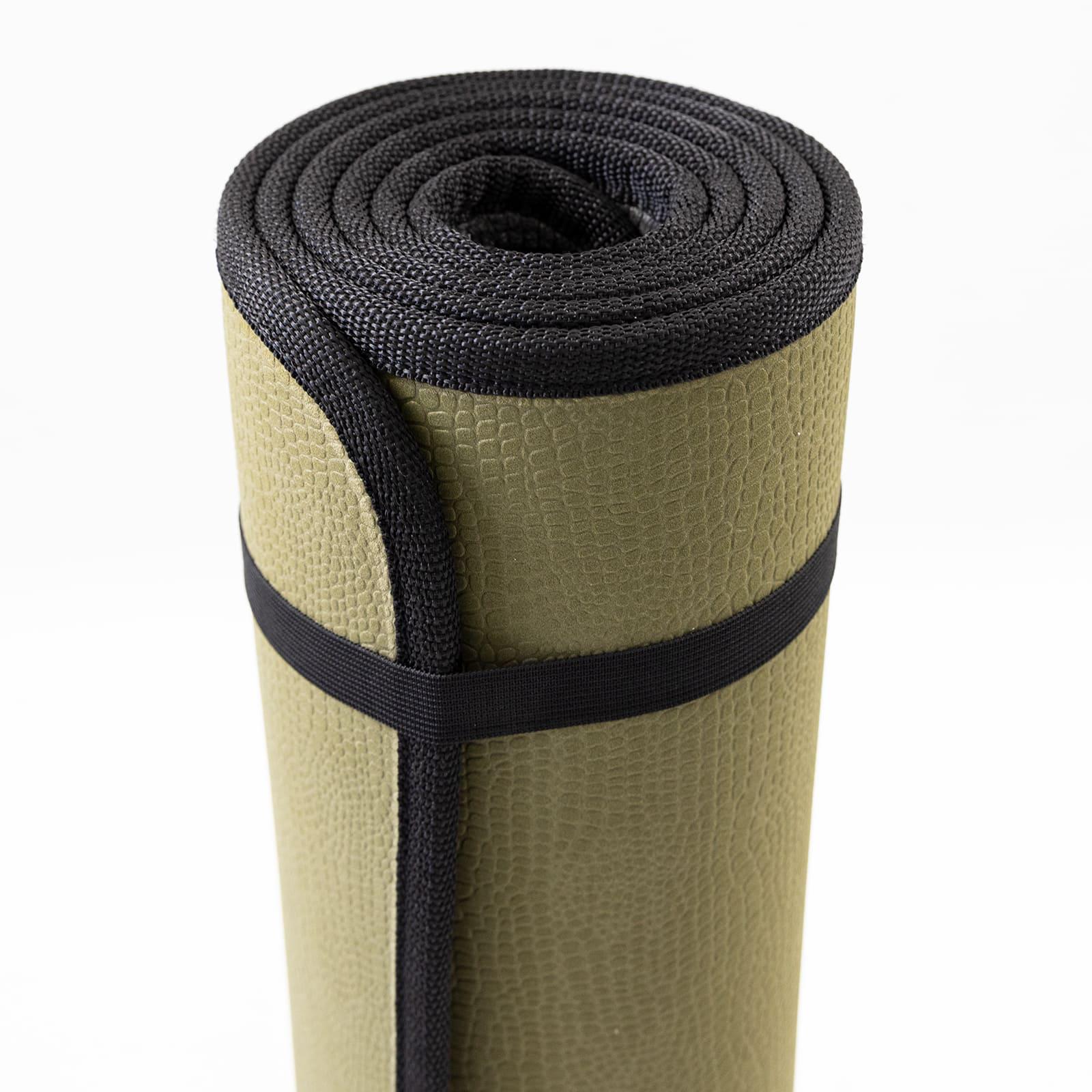 Килимок для йоги та фітнесу OSPORT Yoga Pro+ EVA двошаровий 8 мм Хакі-чорний (OF-0275) - фото 6 Килимок для йоги та фітнесу OSPORT Yoga Pro+ EVA двошаровий 8 мм Хакі-чорний (OF-0275) - фото 6