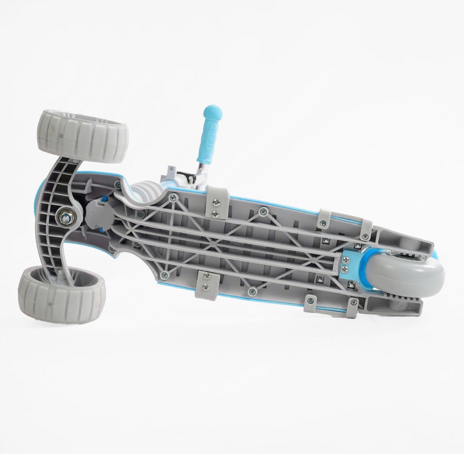 Самокат Best Scooter 5в1 P-92401/1 захисний бампер/PU колеса зі світлом/в коробці (25013587) - фото 6 Самокат Best Scooter 5в1 P-92401/1 захисний бампер/PU колеса зі світлом/в коробці (25013587) - фото 6