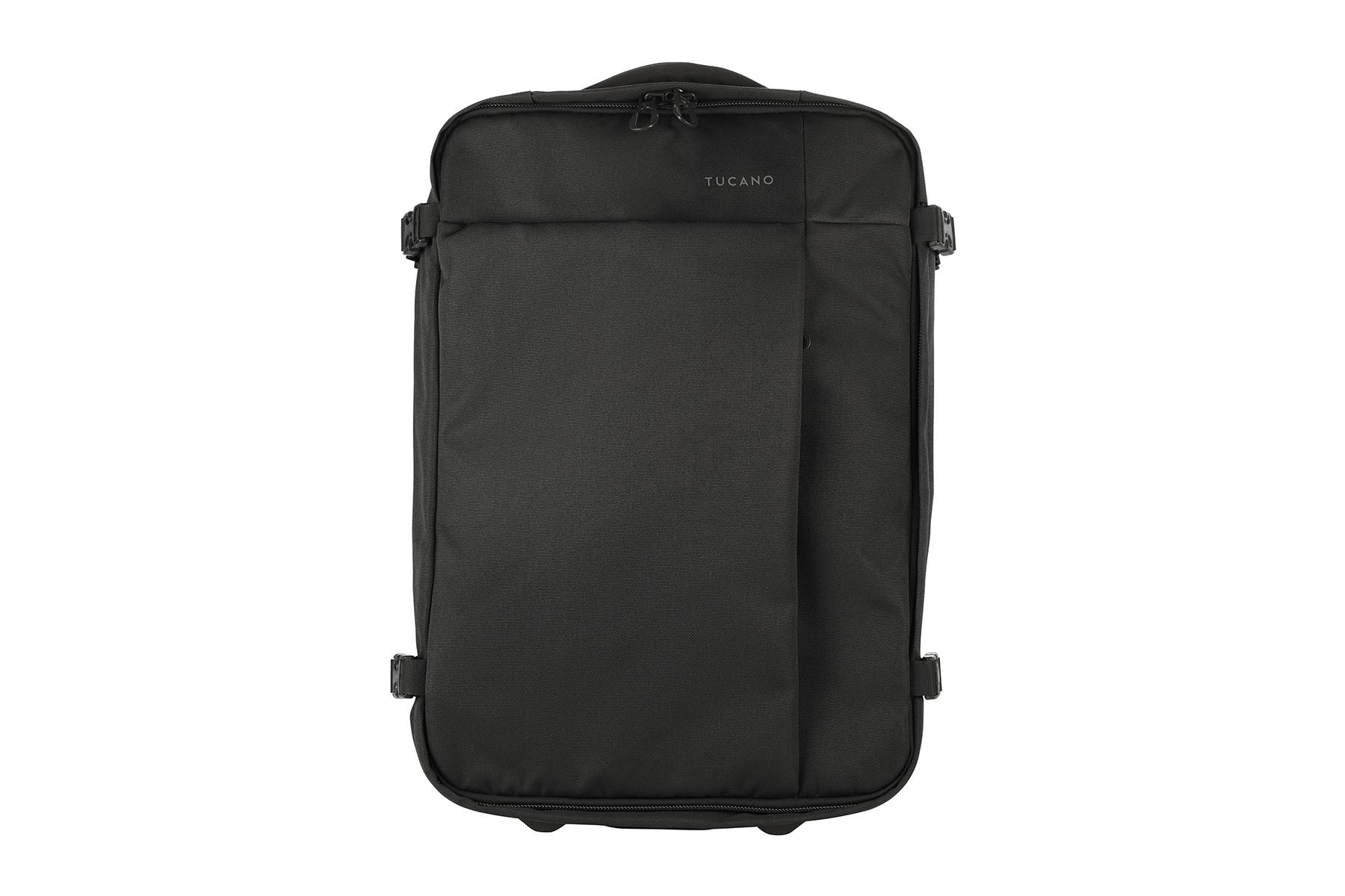 Сумка дорожная Tucano Tugo S Trolley полиэстер с колесной системой 34 л Черный (636002) - фото 6 Сумка дорожная Tucano Tugo S Trolley полиэстер с колесной системой 34 л Черный (636002) - фото 6