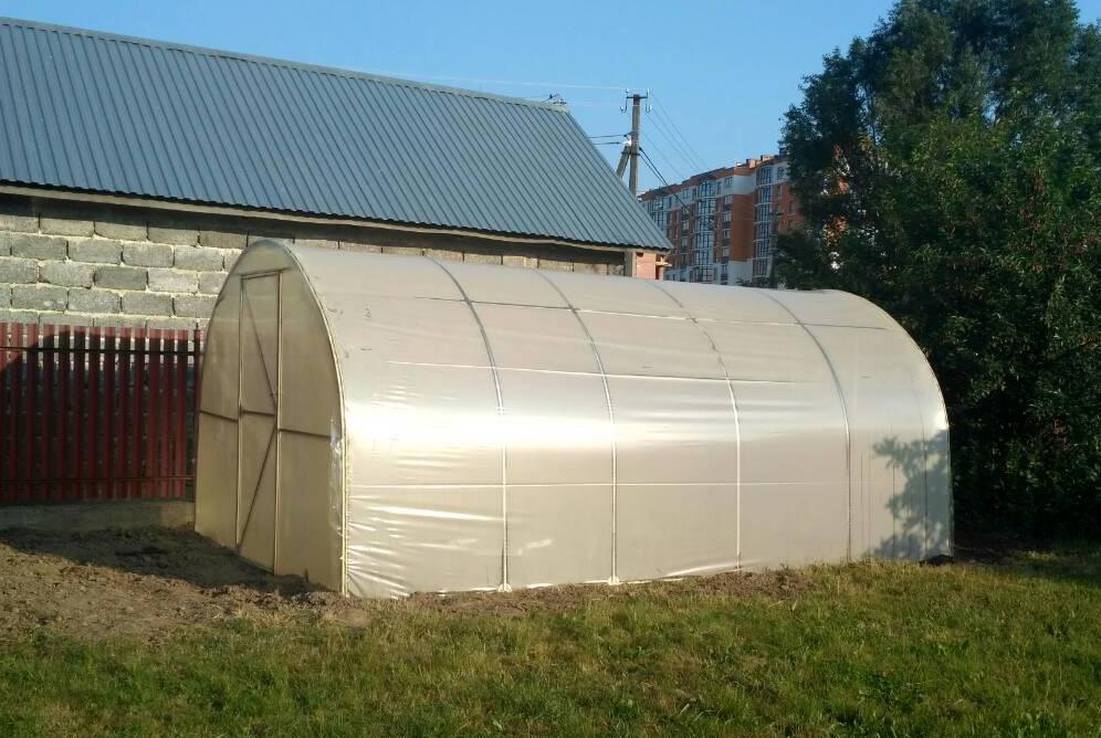 ᐉ Теплица Западная-6+ с пленкой 120 мкм профиль 4х6х2,3 м • Купить в ...