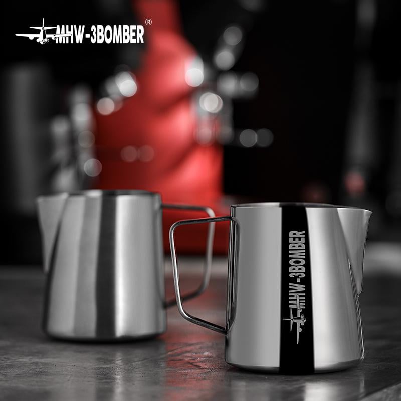 Питчер с ручкой для молока MHW-3BOMBER 5.0 600 мл Серый (P5136S) - фото 4 Питчер с ручкой для молока MHW-3BOMBER 5.0 600 мл Серый (P5136S) - фото 4