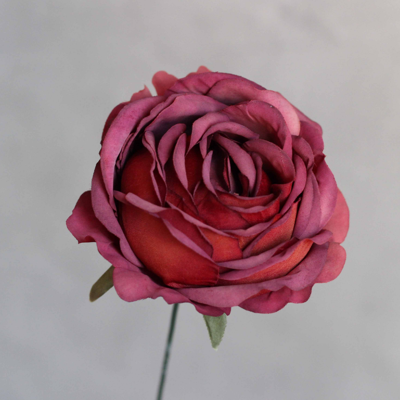 Бутон искусственный Роза 10 см Вишневый (1815415995)