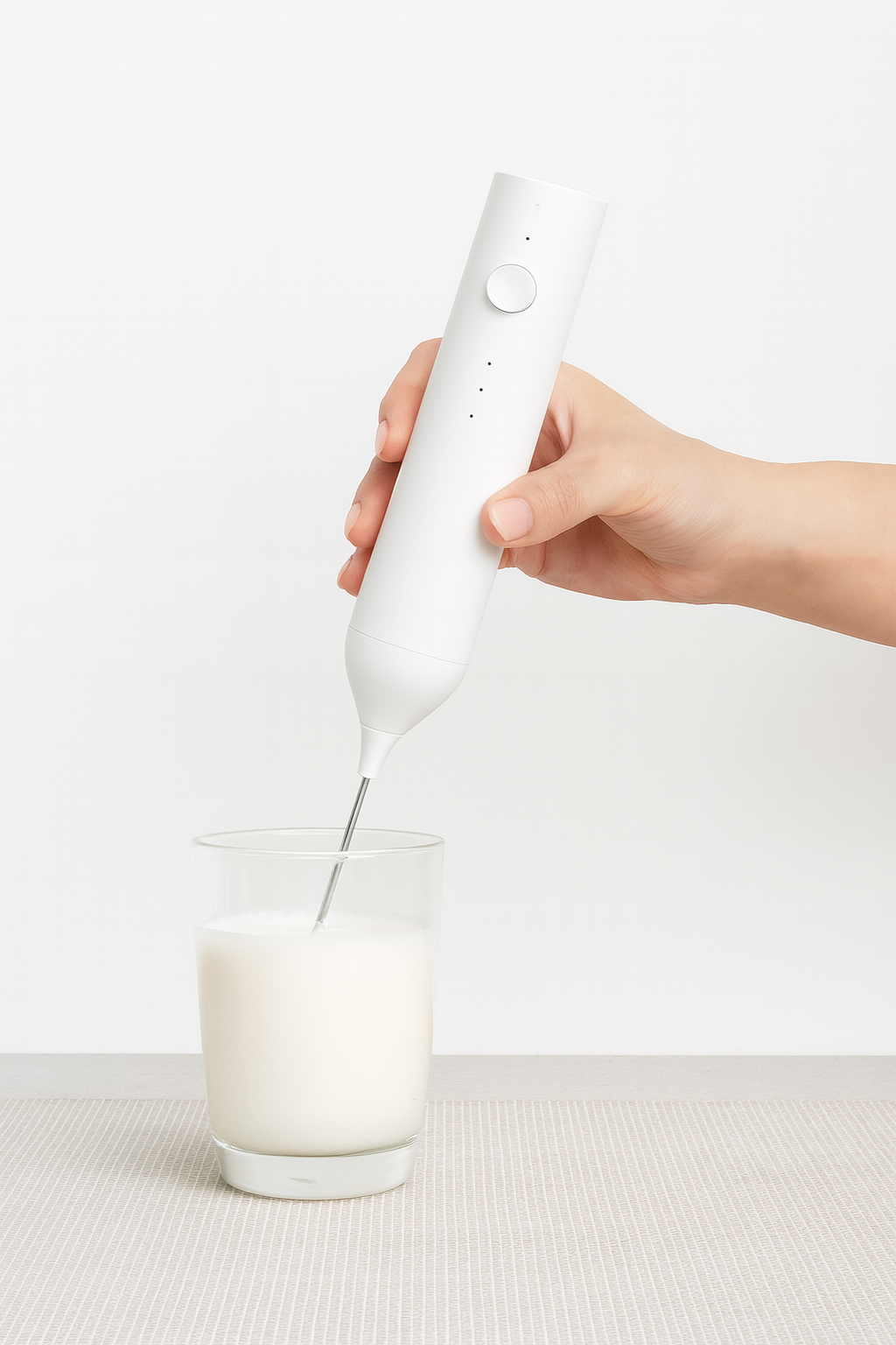 Аккумуляторный электрический вспениватель молока 2 в 1 Капучинатор Lecot MF-13 Milk Frother Белый - фото 2 Аккумуляторный электрический вспениватель молока 2 в 1 Капучинатор Lecot MF-13 Milk Frother Белый - фото 2