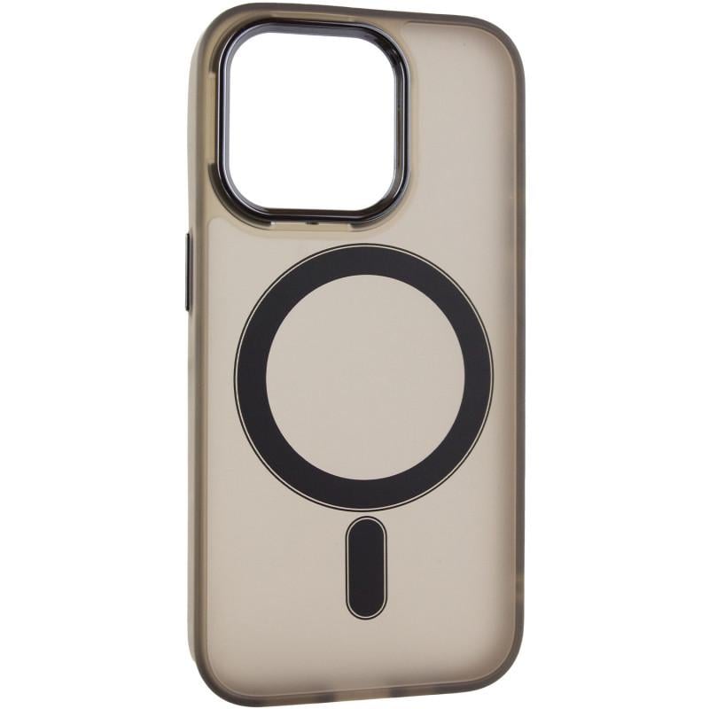 Чохол TPU+PC Lily with MagSafe для Apple iPhone 15 Pro Max (6.7") Темно-Сірий | Dark Grey (71772)