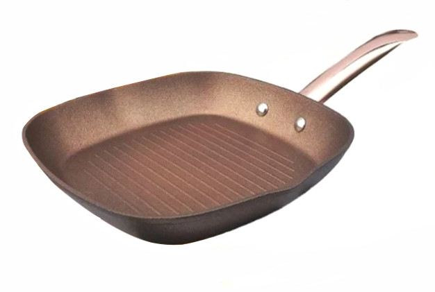 Сковорідка-гриль Zurrichberg ZB-2012 28 см Коричневий