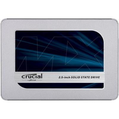 SSD-накопитель Crucial MX500 500Gb SATA3 2,5" TLC 3D NAND (CT500MX500SSD1)