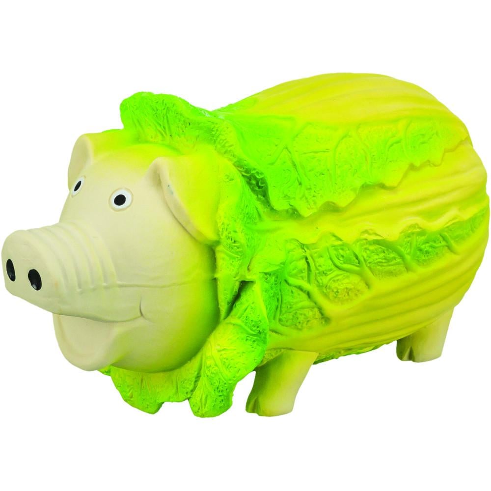 Игрушка для собак Trixie Капустная свинка 23 см Светло-зеленая (4011905355221)