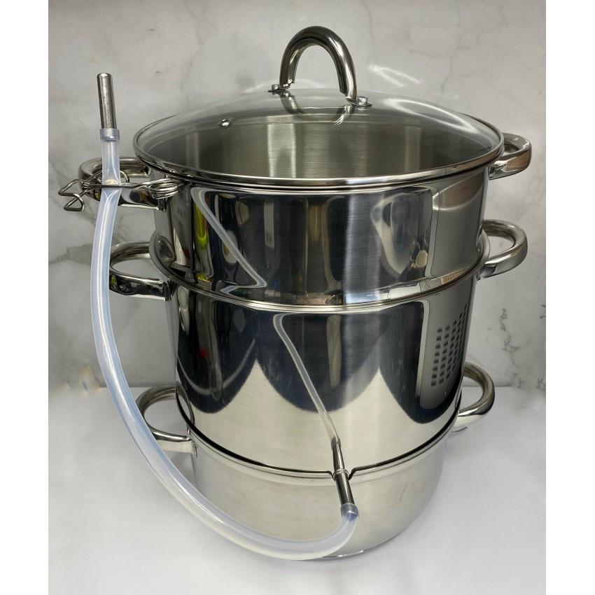 Соковарка з нержавіючої сталі Bohmann BH-3206 8 л 26 см (1640830523)