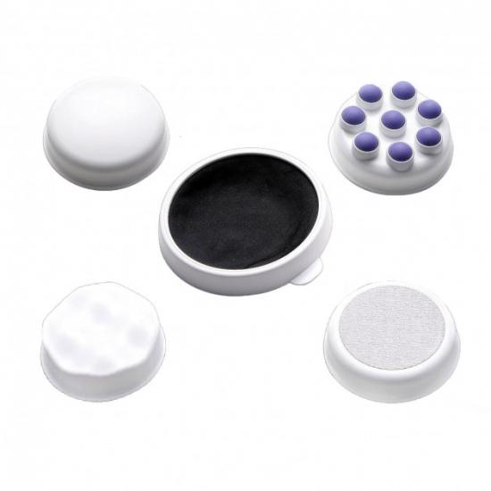 Электромассажер ручной Relax Tone 25W 4 насадки Blue/White (349) - фото 5 Электромассажер ручной Relax Tone 25W 4 насадки Blue/White (349) - фото 5