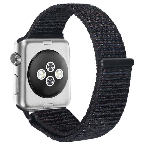 Нейлоновый ремешок Primo для Apple Watch 38 мм/40 мм Black (701793283) - фото 2 Нейлоновый ремешок Primo для Apple Watch 38 мм/40 мм Black (701793283) - фото 2