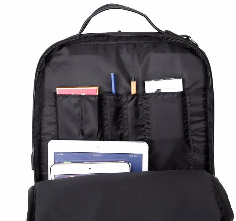 Сумка-рюкзак для ноутбука 15,6" 41х30х13 см Фіолетовий (СР-1201-3) - фото 3 Сумка-рюкзак для ноутбука 15,6" 41х30х13 см Фіолетовий (СР-1201-3) - фото 3