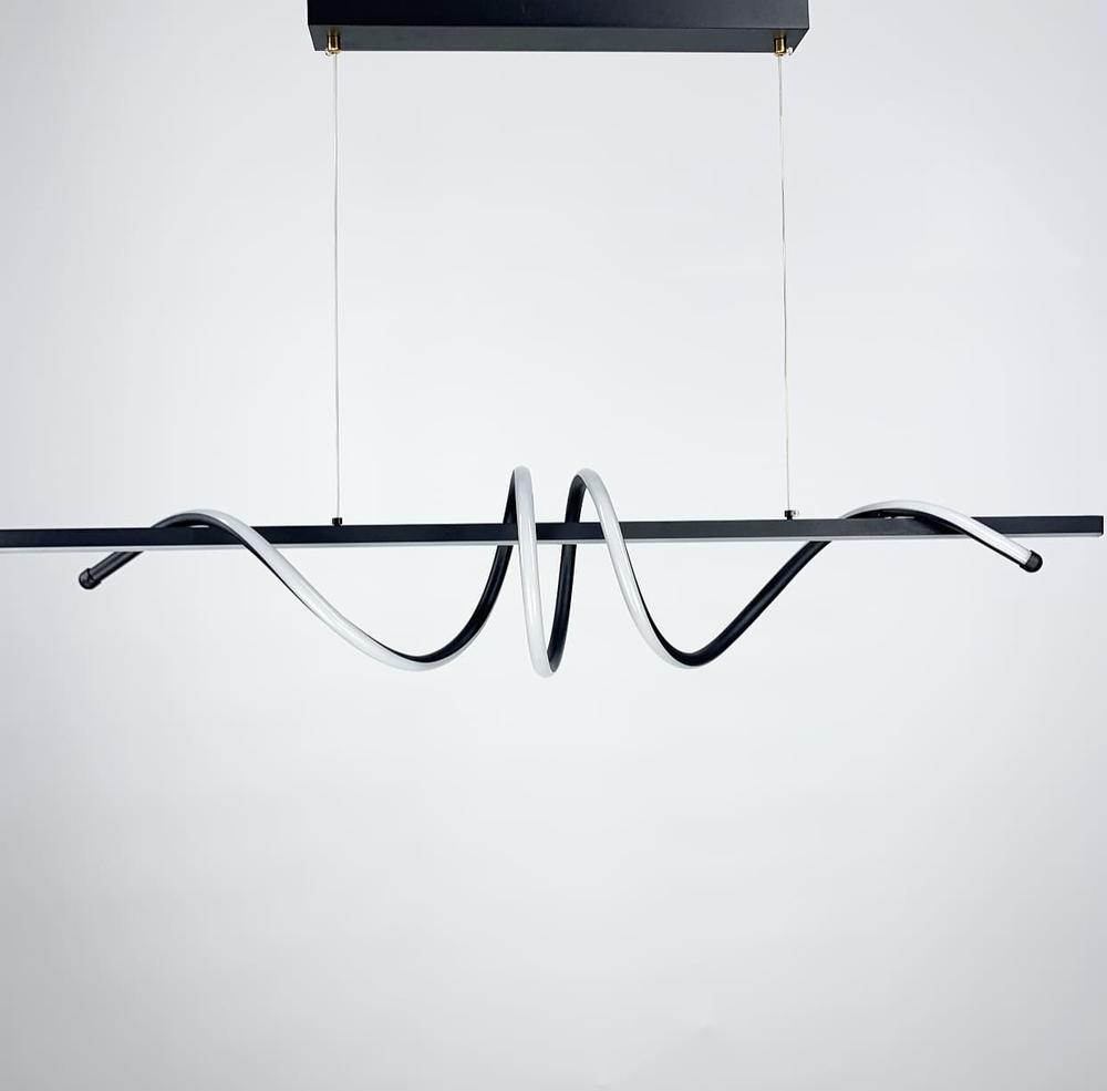 Люстра підвісна Light House LNF-17385 BK Led 75 W 120 см Чорний