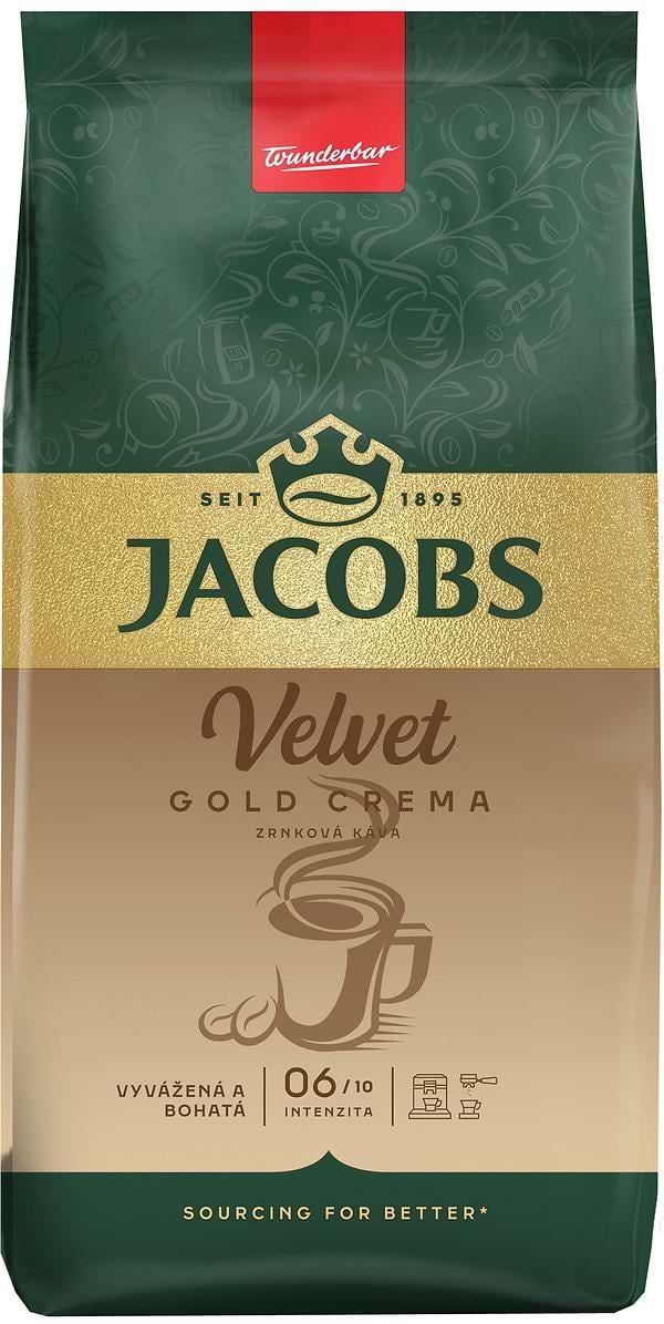 Кофе в зернах Jacobs Velvet Gold Crema 1 кг (jac1003) Кофе в зернах Jacobs Velvet Gold Crema 1 кг (jac1003)