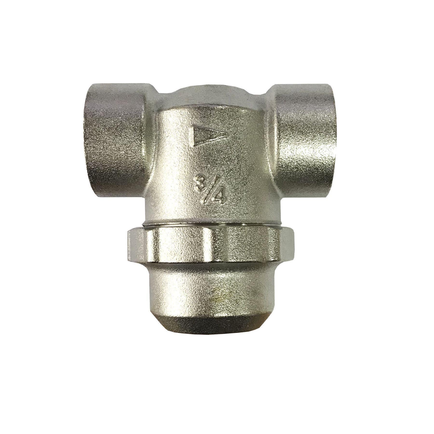 Фильтр грубой очистки Solomon 3/4" ВВ никель с отстойником 8014 TD1052 (000001685)