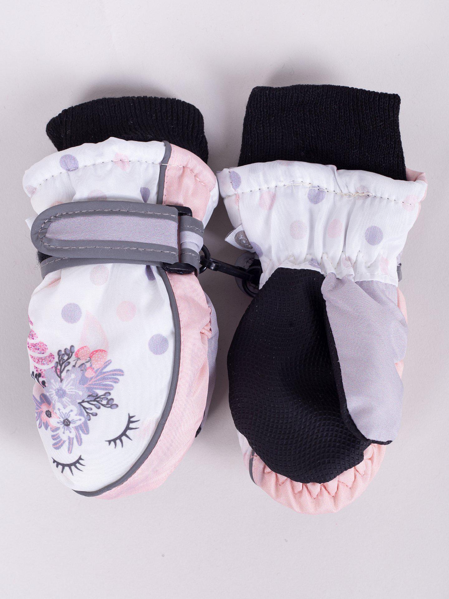 Перчатки детские YO REN-0201G Белый