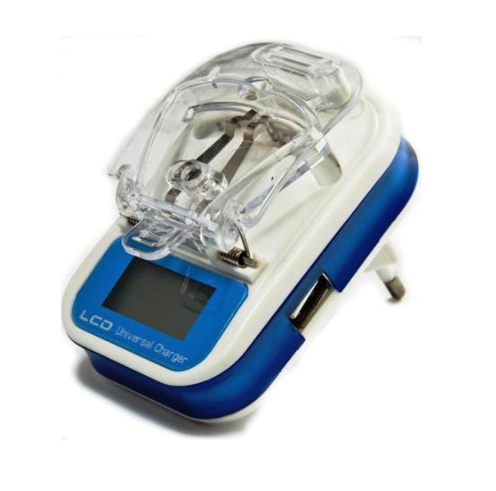 ᐉ Зарядное устройство для АКБ с дисплеем лягушка Синий