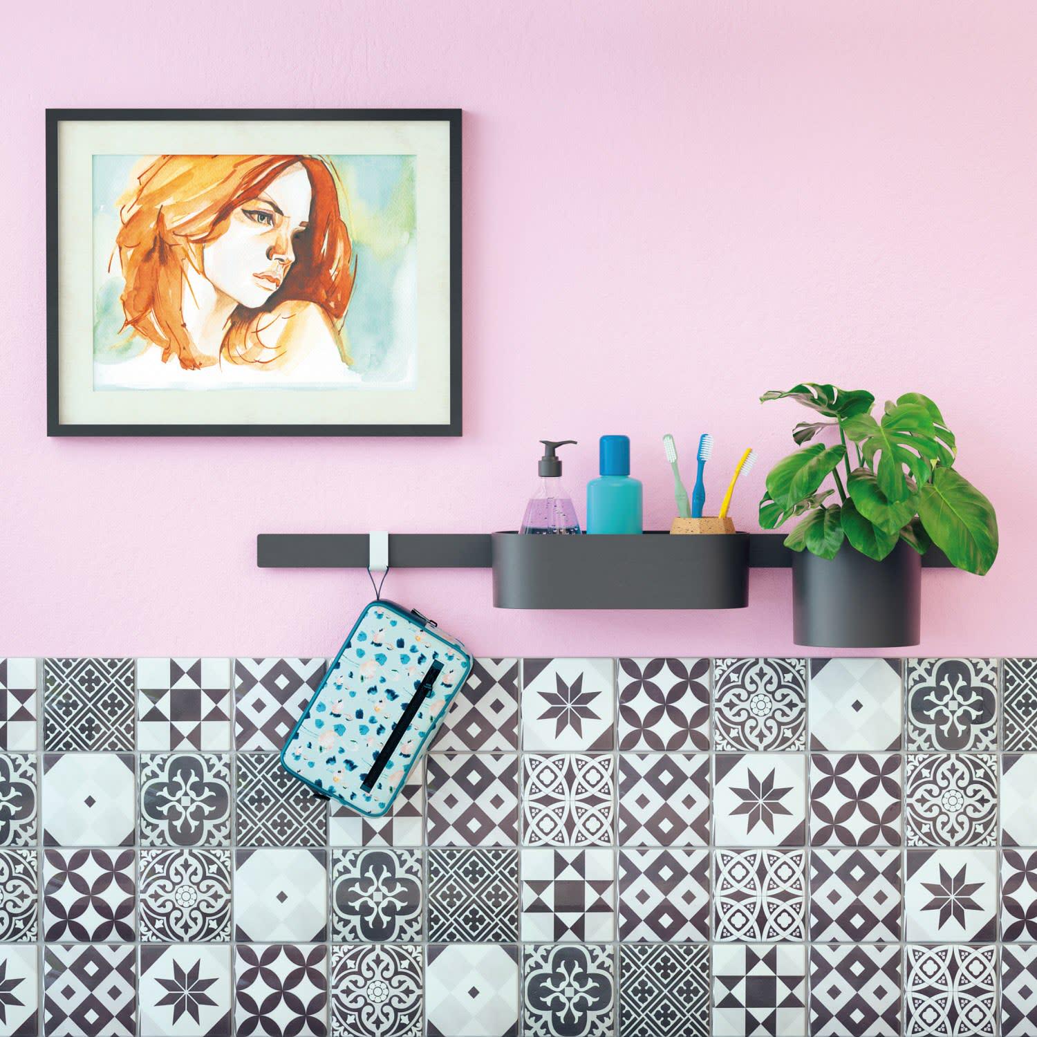 Полка настенная пластиковая Hansgrohe WallStoris 27912670 Черный (145363) - фото 3 Полка настенная пластиковая Hansgrohe WallStoris 27912670 Черный (145363) - фото 3