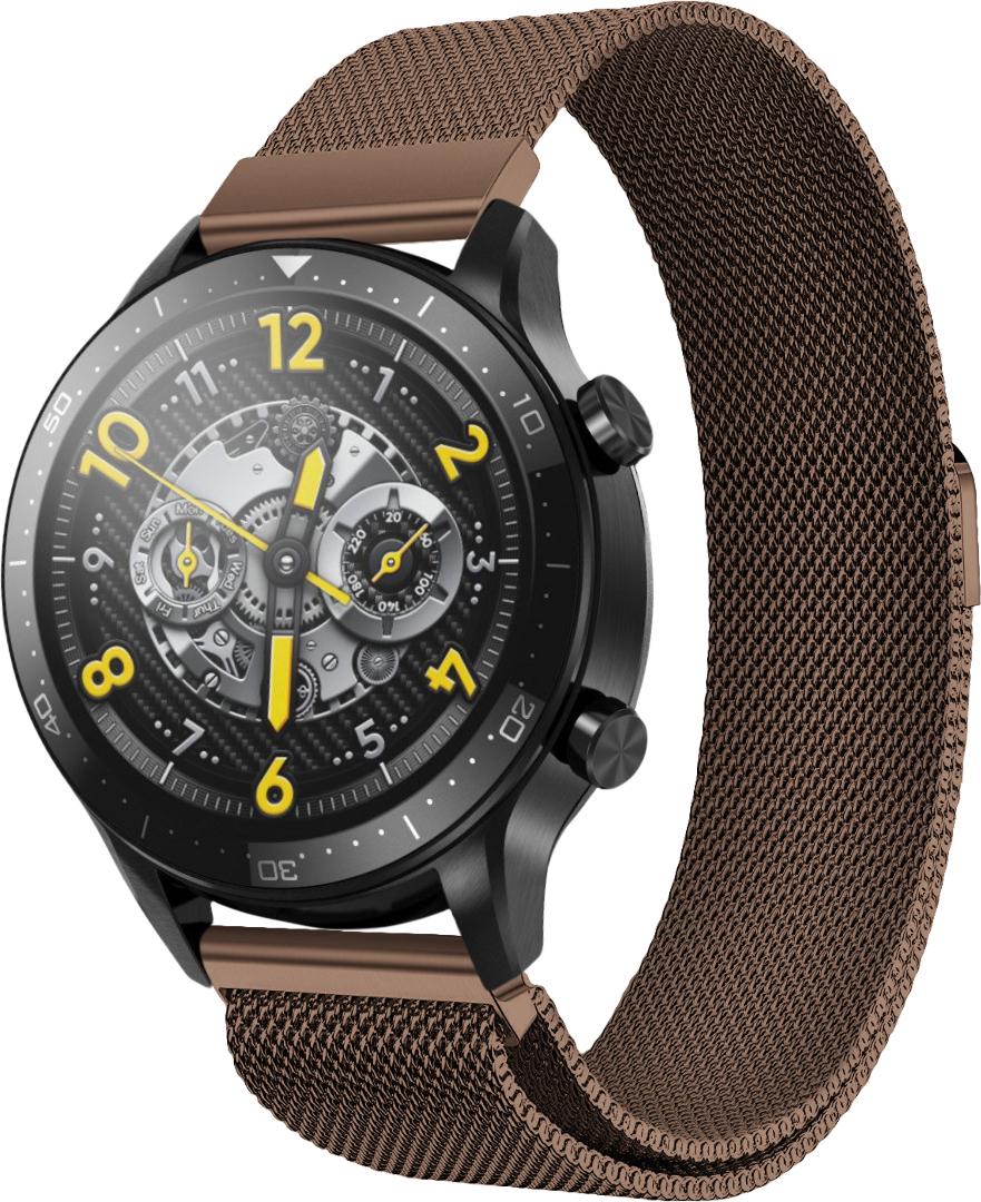 Ремешок Миланская Петля Milano Realme Watch S Pro Brown (22580)