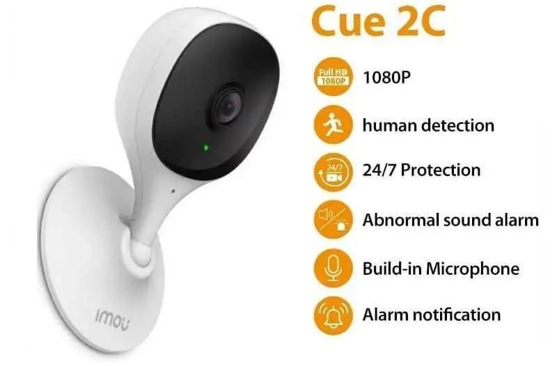 Камера відеоспостереження Dahua Imou Cue 2C Wifi IPC-C22CP 2 Mp IP з функцією відеоняня Білий - фото 2