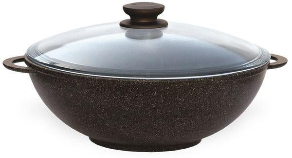 Сковорідка-Wok Biol D 28 см антипригарна матеріал алюміній Black (28033PC)