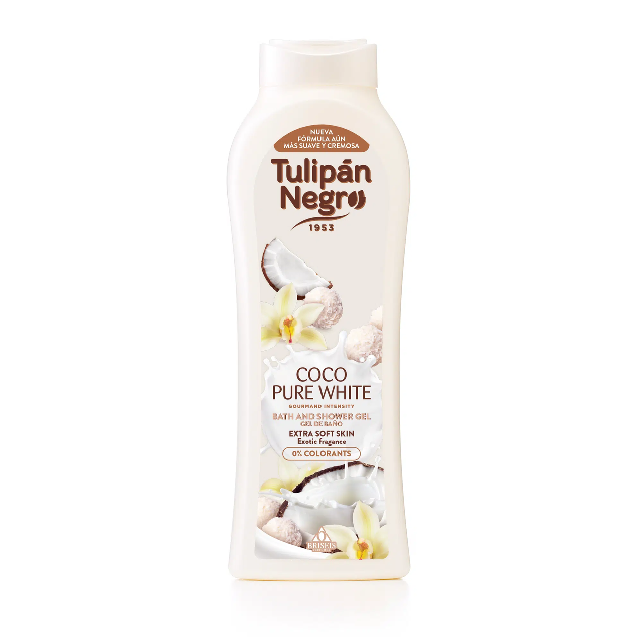 Гель для душа Tulipan Negro Нежный кокос 650 мл (2330330587)