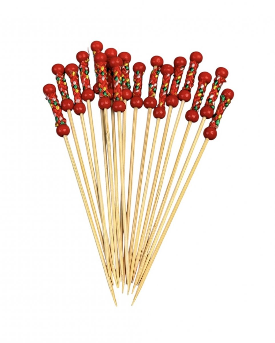 Шпажка Мексика бамбуковая 120 мм 100 шт. (53250)