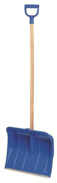 Лопата для снега Prosperplast Alpin 2A с деревянной рукоятью и ручкой 49x140x9,5 см Синий (CNT00011719) - фото 2 Лопата для снега Prosperplast Alpin 2A с деревянной рукоятью и ручкой 49x140x9,5 см Синий (CNT00011719) - фото 2