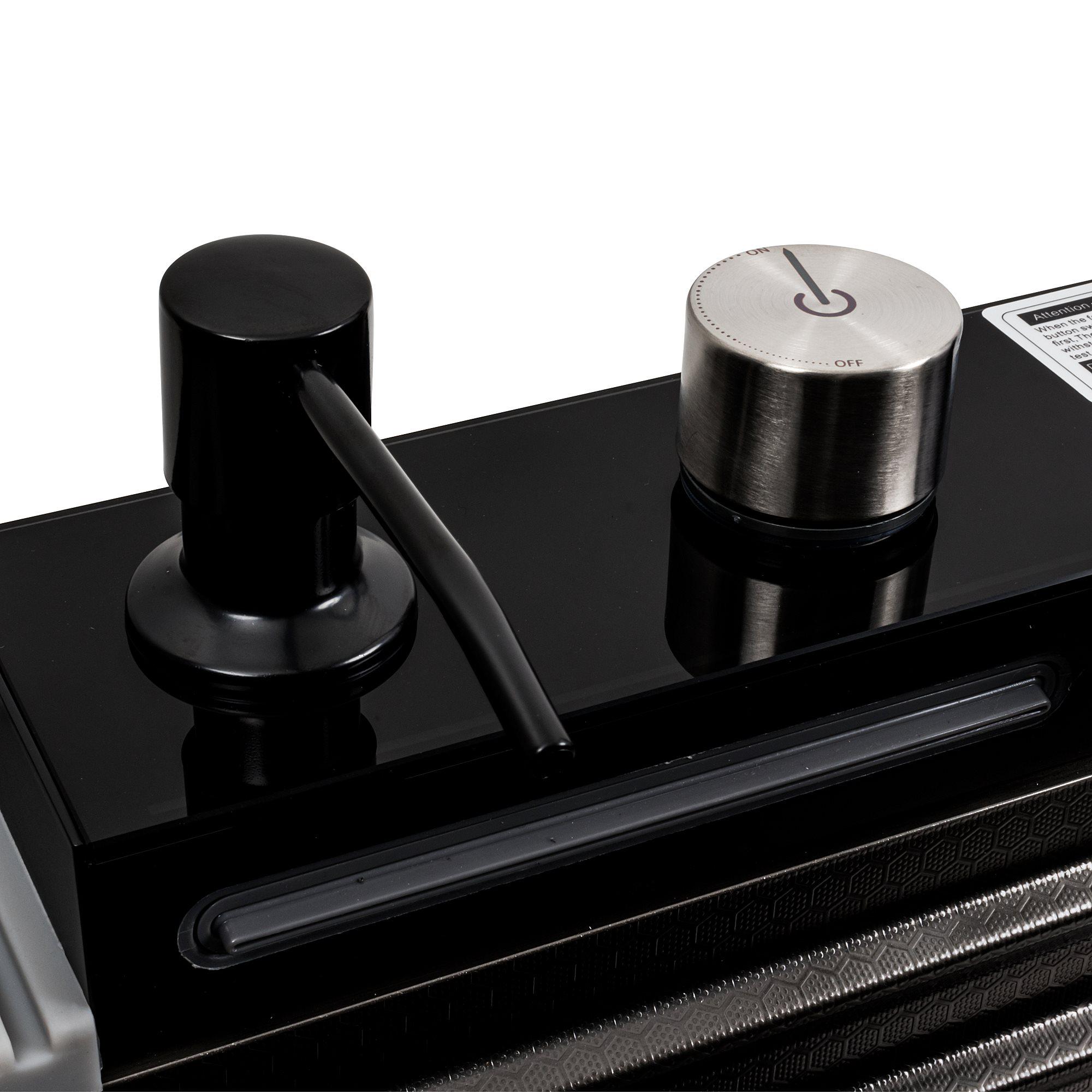 Мийка кухонна Platinum Handmade Водоспад 75x45М PVD Чорний (000041326) - фото 5 Мийка кухонна Platinum Handmade Водоспад 75x45М PVD Чорний (000041326) - фото 5