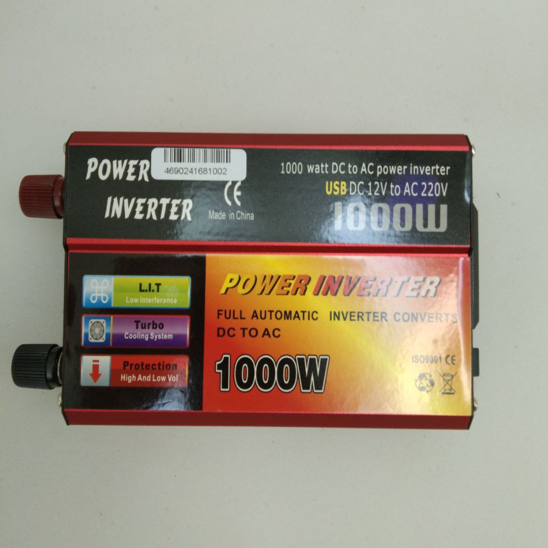 Преобразователь напряжения Wimpex WX-1000F синусоида 12V-220V USB 1000W - фото 8