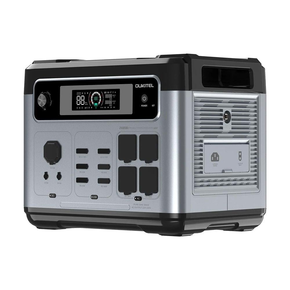 Зарядная станция портативная Oukitel P2400E 2400W 2048Wh (42-00236) - фото 1 Зарядная станция портативная Oukitel P2400E 2400W 2048Wh (42-00236) - фото 1
