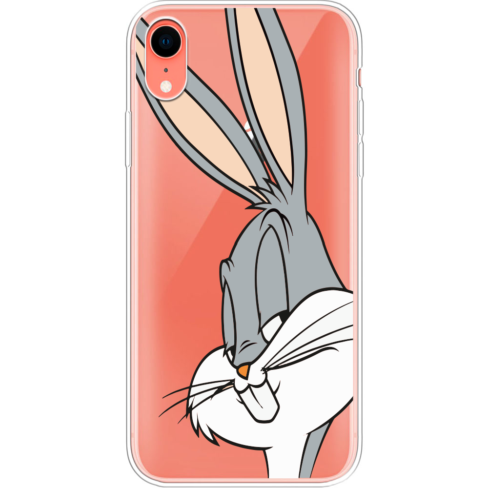 Чехол Boxface iPhone XR Lucky Rabbit Прозрачный силикон (35417-bk81-35417)