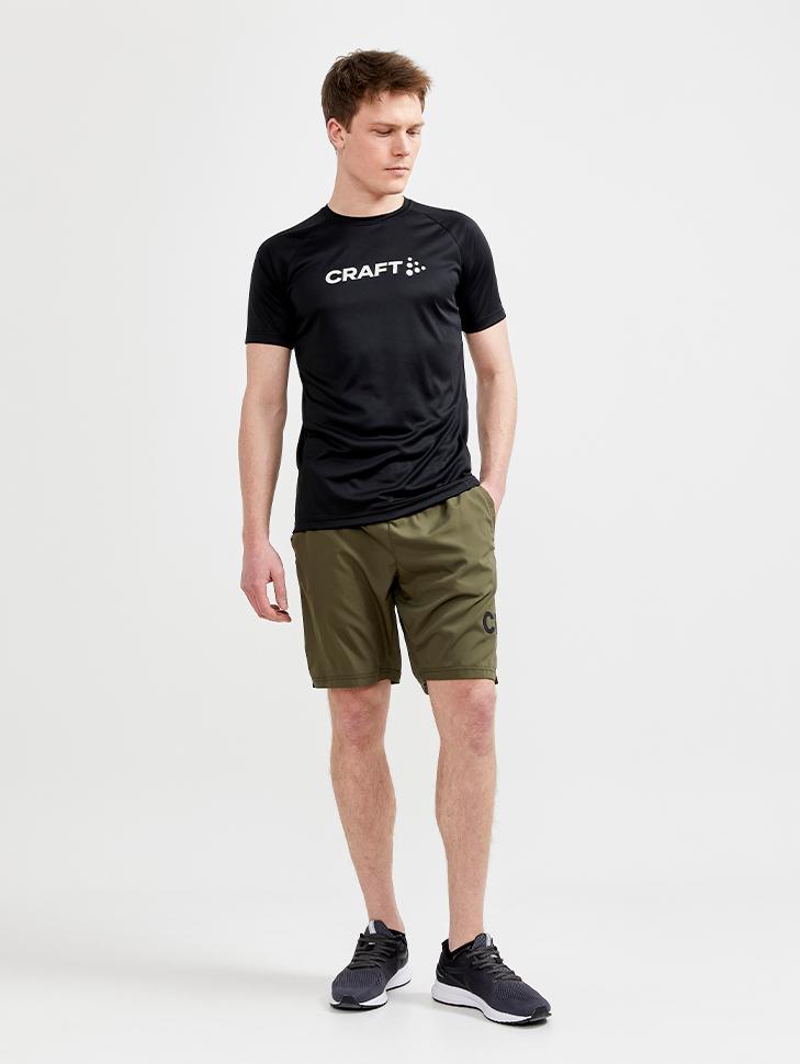 Мужская футболка CRAFT Core Unify Logo 1911786-999000 XL Black - фото 4