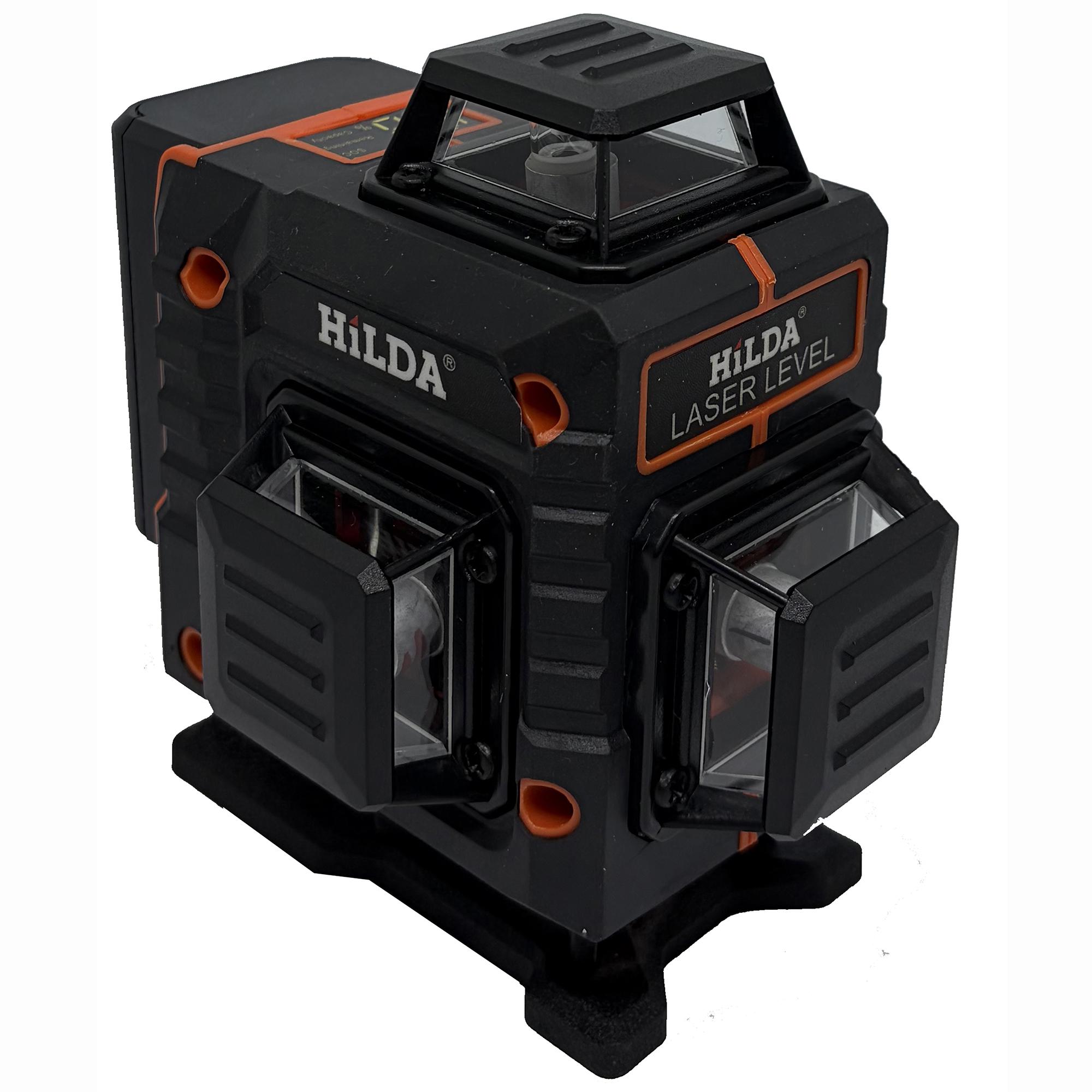 Лазерный уровень откалиброван Hilda Maximum 4D на 16 линий 360° нивелир с дисплеем и зеленым лучом (32408720) Лазерный уровень откалиброван Hilda Maximum 4D на 16 линий 360° нивелир с дисплеем и зеленым лучом (32408720)