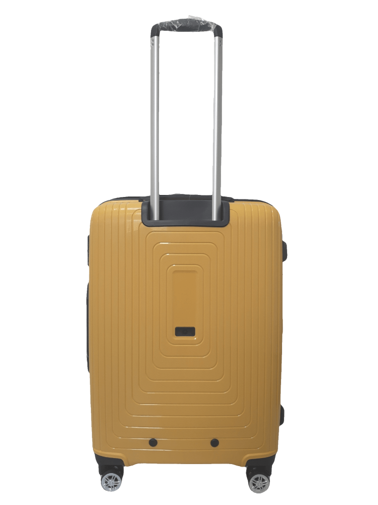 Валіза дорожня Airtex 241 середня М поліпропілен 70 л 65x46x26 см Жовтий