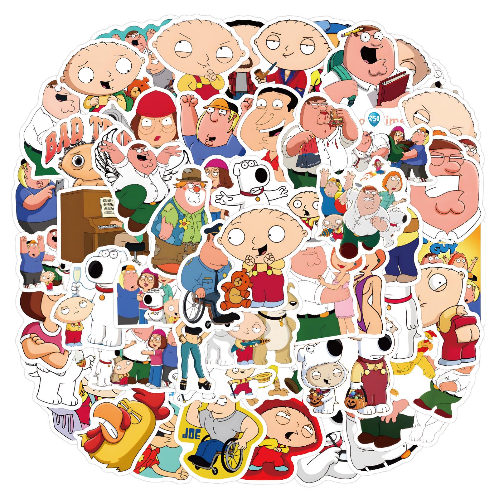 Стикеры Гриффины 55 шт. (10886)