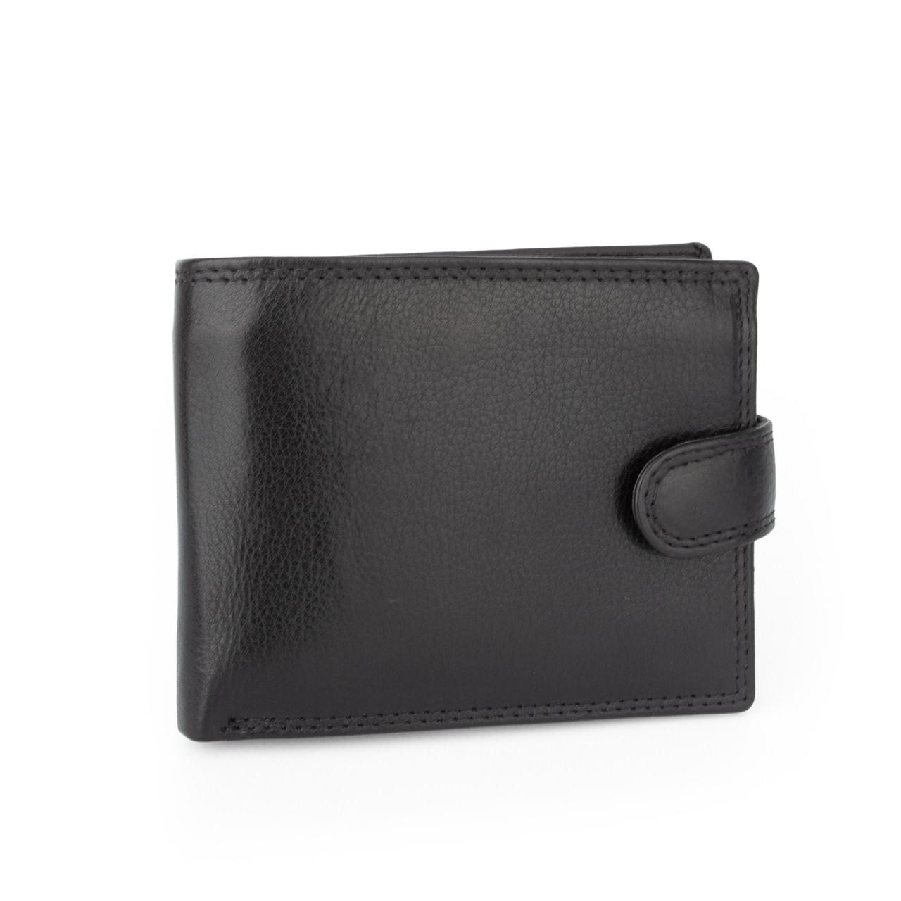 Портмоне мужское кожаное SU822 Virginia Conti на кнопке Черный (2775522047) - фото 1 Портмоне мужское кожаное SU822 Virginia Conti на кнопке Черный (2775522047) - фото 1