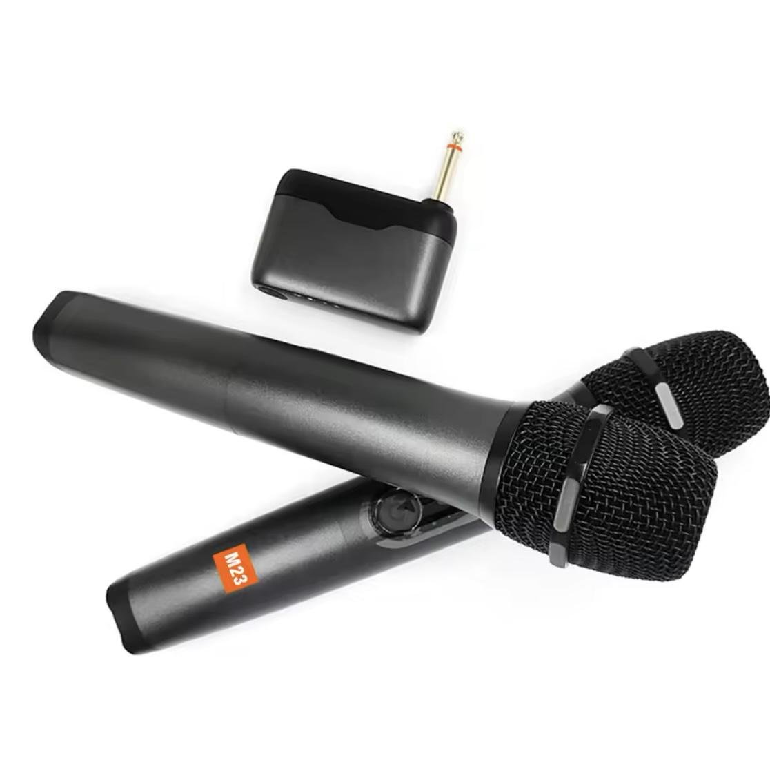 Микрофонная система M23 UHF 2-канальная беспроводная с перезаряжаемым приемником (26657700)