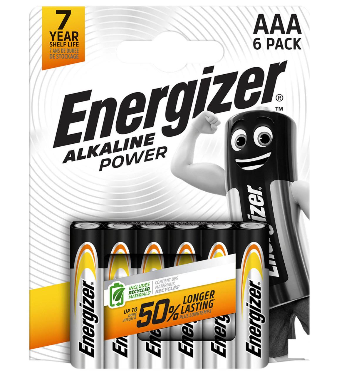 Батарейка Energizer AAA Alkaline POWER (2535)