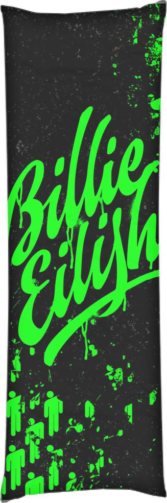 Подушка дакимакура Billie Eilish 3 60x180 см (14094636)