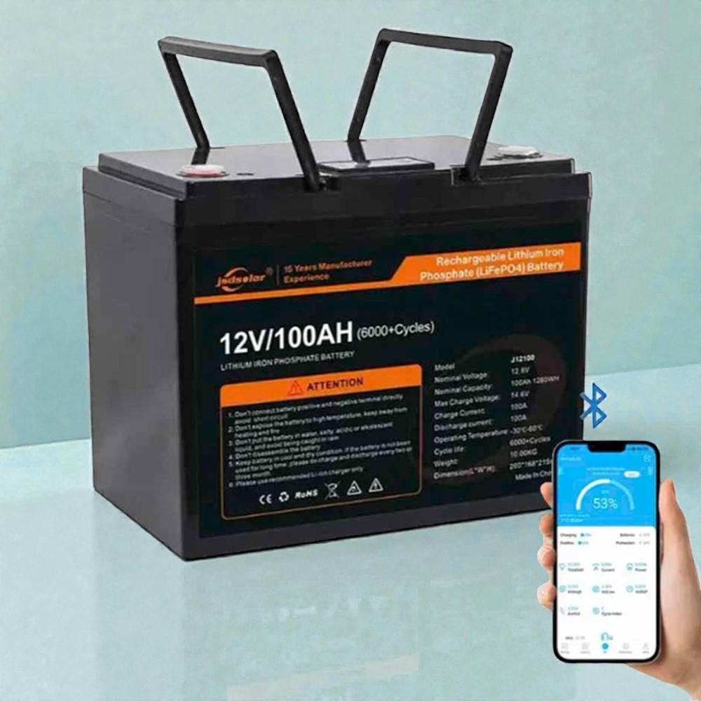 Аккумулятор для ИБП Jsdsolar lifepo4 100 Аh 12 В (24-642529) - фото 4 Аккумулятор для ИБП Jsdsolar lifepo4 100 Аh 12 В (24-642529) - фото 4