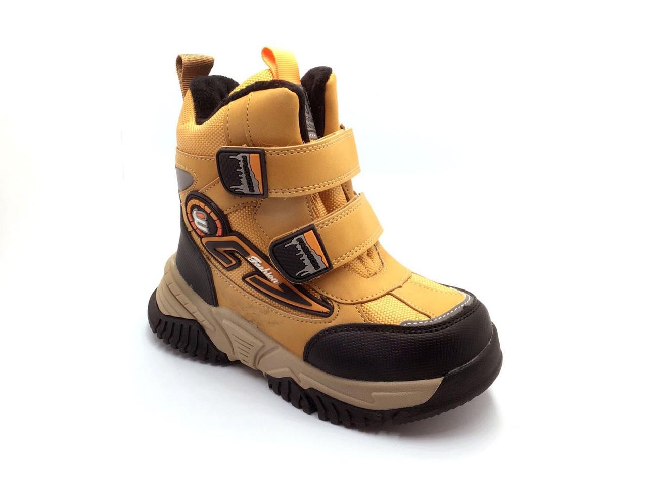 Черевики зимові для хлопчиків BESSKY B1934-6B/29 р. 29 Коричневий - фото 2
