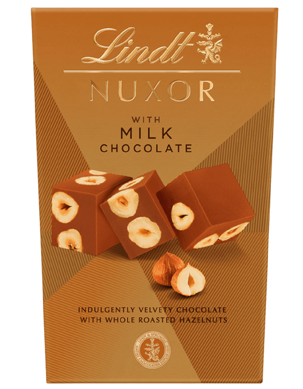 Конфеты шоколадные Lindt Nuxor Milk Chocolate 150 г (2842862545)