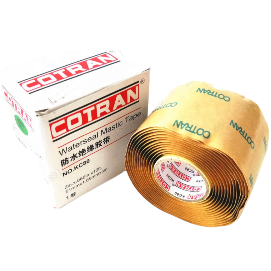 Лента герметизирующая Cotran KC80-9228 до 600 В из резиновой мастики рулон 3 м (000047602_2) - фото 7 Лента герметизирующая Cotran KC80-9228 до 600 В из резиновой мастики рулон 3 м (000047602_2) - фото 7