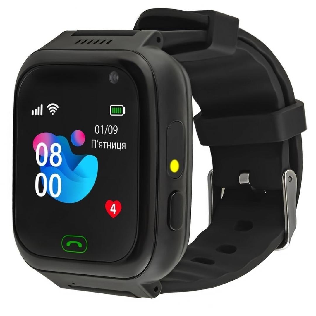 Смарт-часы детские Garmix PointPRO-100 Wi-Fi IPX4 500 mAh Black (GMXPP100-B) Смарт-часы детские Garmix PointPRO-100 Wi-Fi IPX4 500 mAh Black (GMXPP100-B)