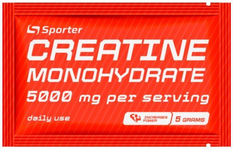 Креатин Моногидрат Sporter Monohydrate 5 г