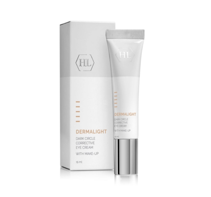 Крем коригувальний для повік з тоном Holy Land Dermalight Dark Circle Corrective Eye Cream With Make-up 15 мл (8501)