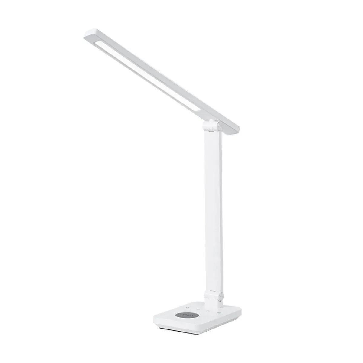 Настільна LED-лампа Valeso з бездротовою зарядкою 3000/4000/6000К IP20 VC009-WT 18W Білий (28687441)