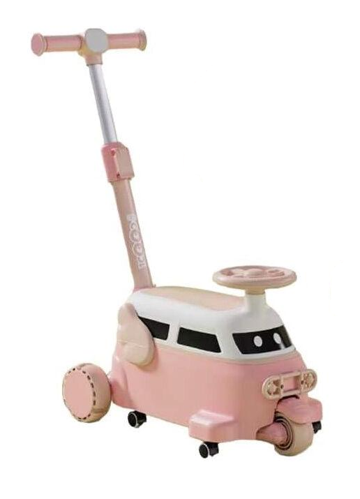 Самокат толокар Maraton 3in1 809 Розовый
