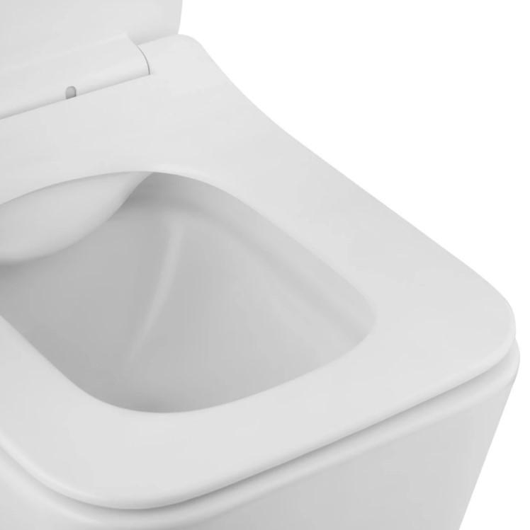 Унитаз подвесной безободковый Kroner Eifel WHI523629 RIMLESS с сиденьем (KE523629WHIR) - фото 8 Унитаз подвесной безободковый Kroner Eifel WHI523629 RIMLESS с сиденьем (KE523629WHIR) - фото 8